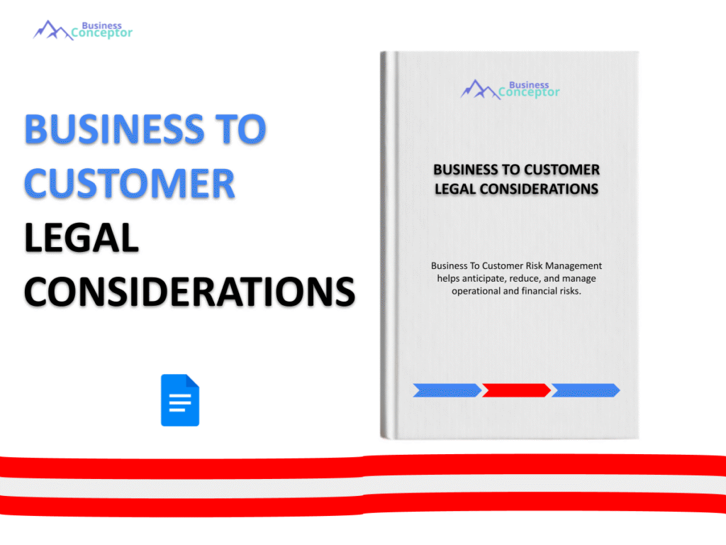 Cover LEGAL CONSIDERATIONS for Business To Customer