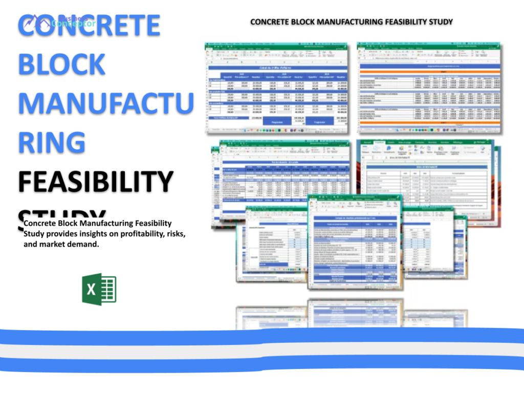 Cover FEASIBILITY STUDY for Concrete Block Manufacturing