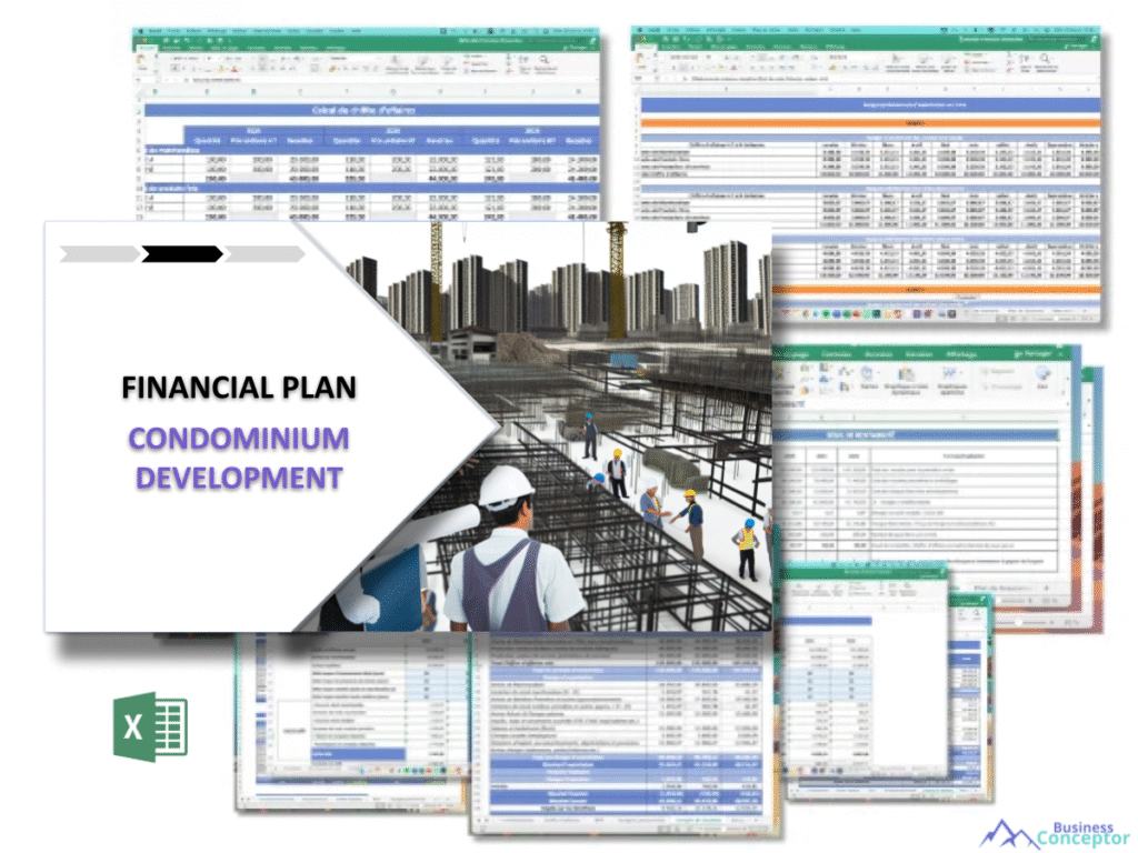 Cover Financial plan for Condominium Development