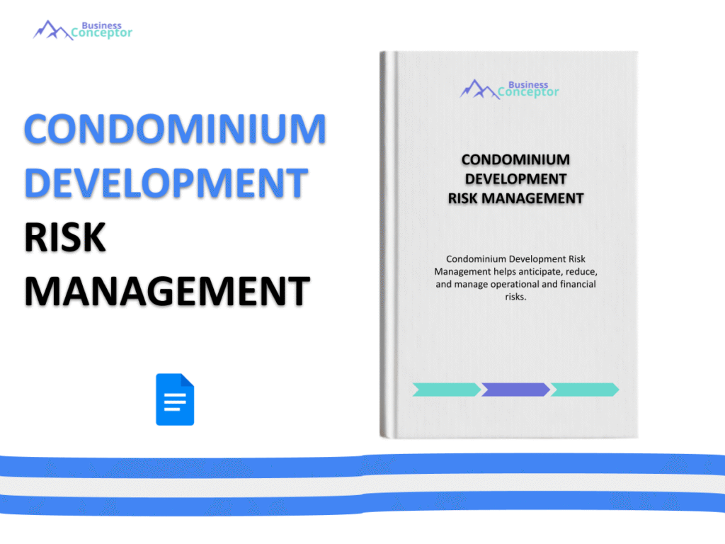 Cover RISK MANAGEMENT for Condominium Development