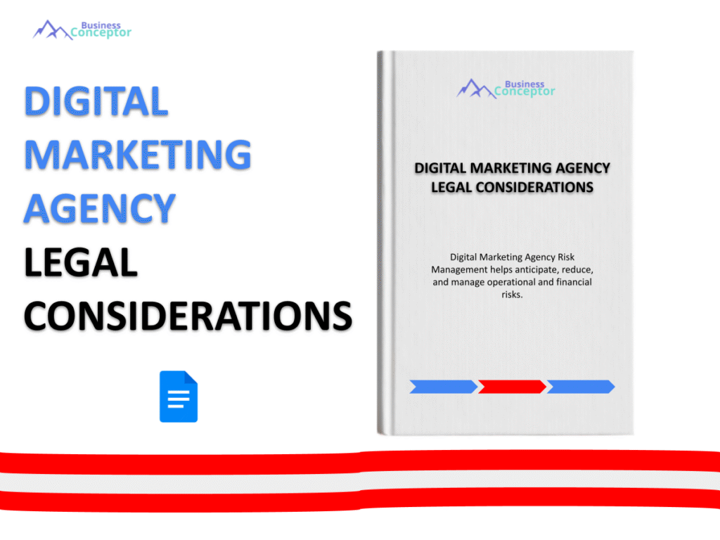 Cover LEGAL CONSIDERATIONS for Digital Marketing Agency