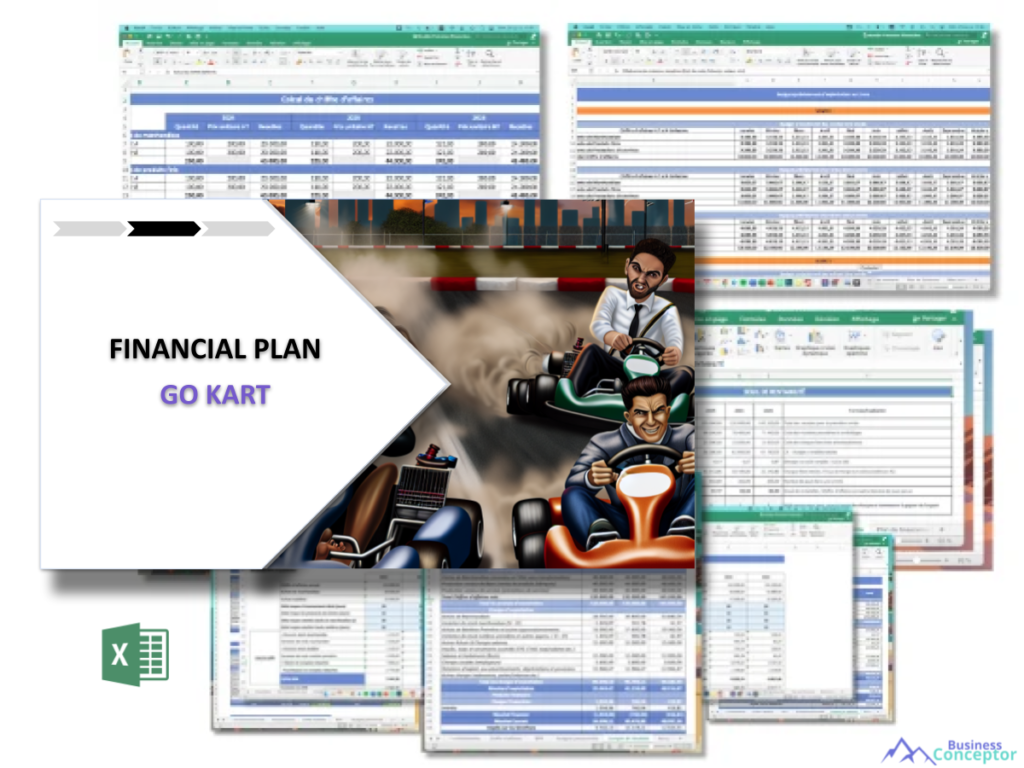 Cover Financial plan for Go Kart