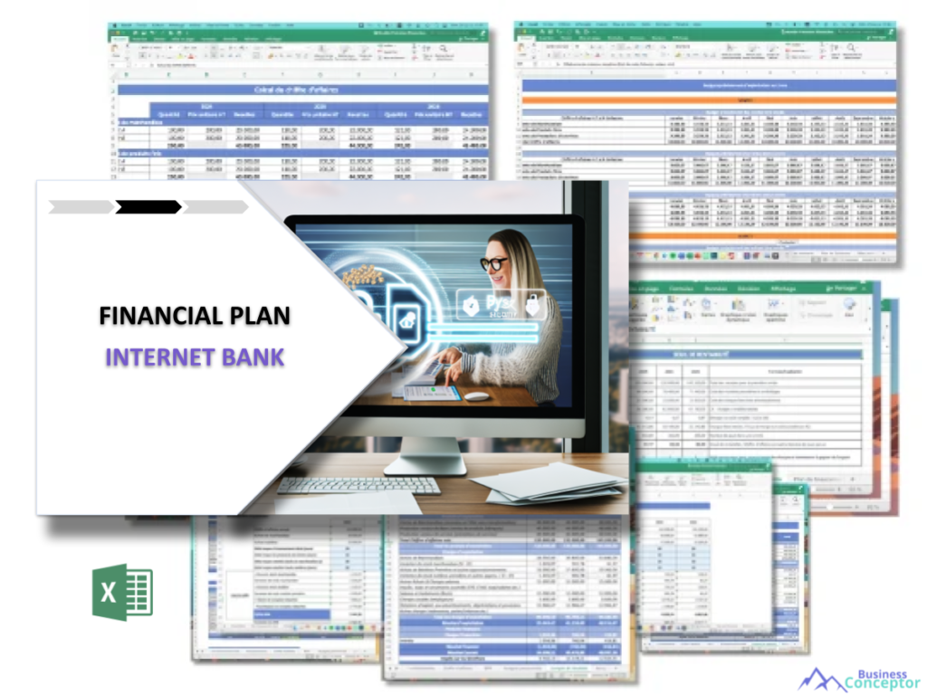 Cover Financial plan for Internet Bank
