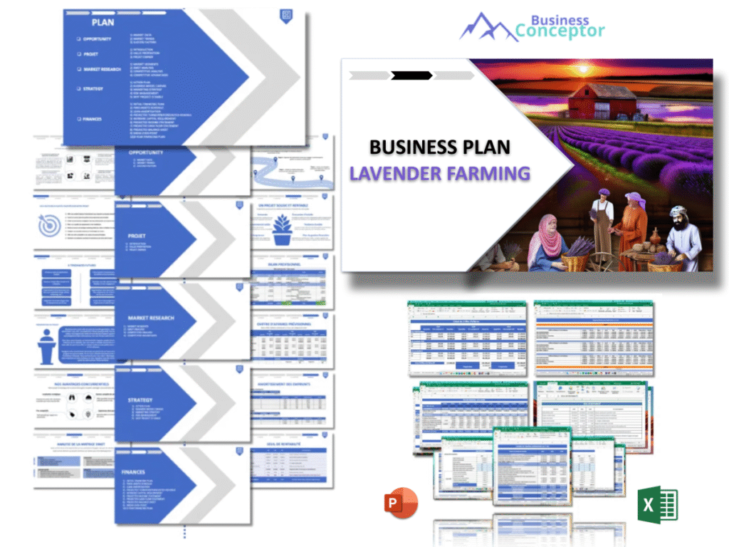 Cover Business plan for Lavender Farming