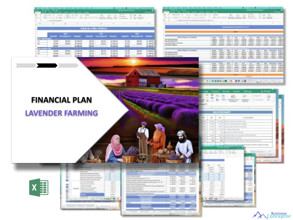 Cover Financial plan for Lavender Farming