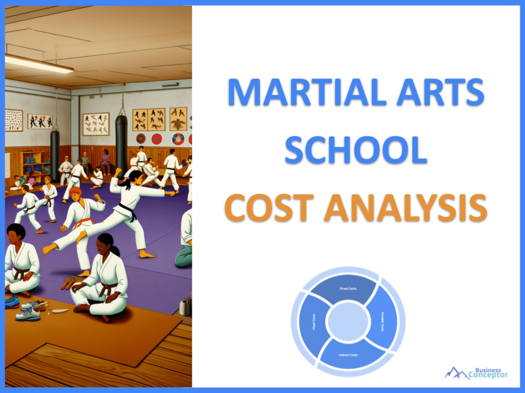 Cover COST ANALYSIS for Martial Arts School
