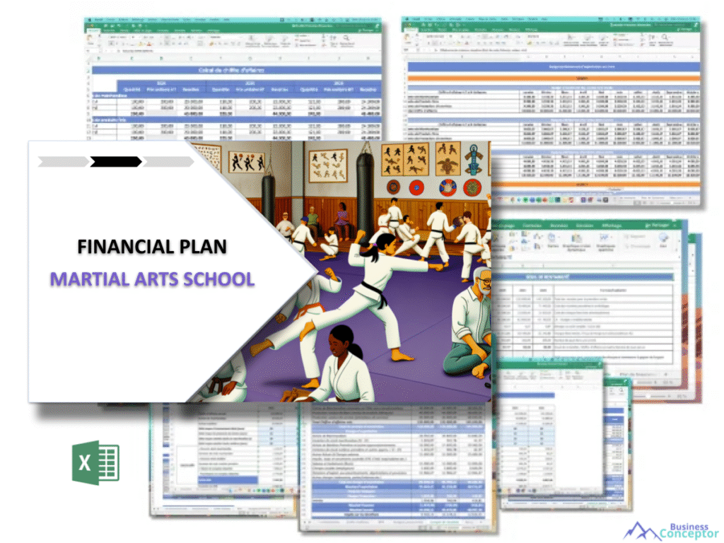 Cover Financial plan for Martial Arts School