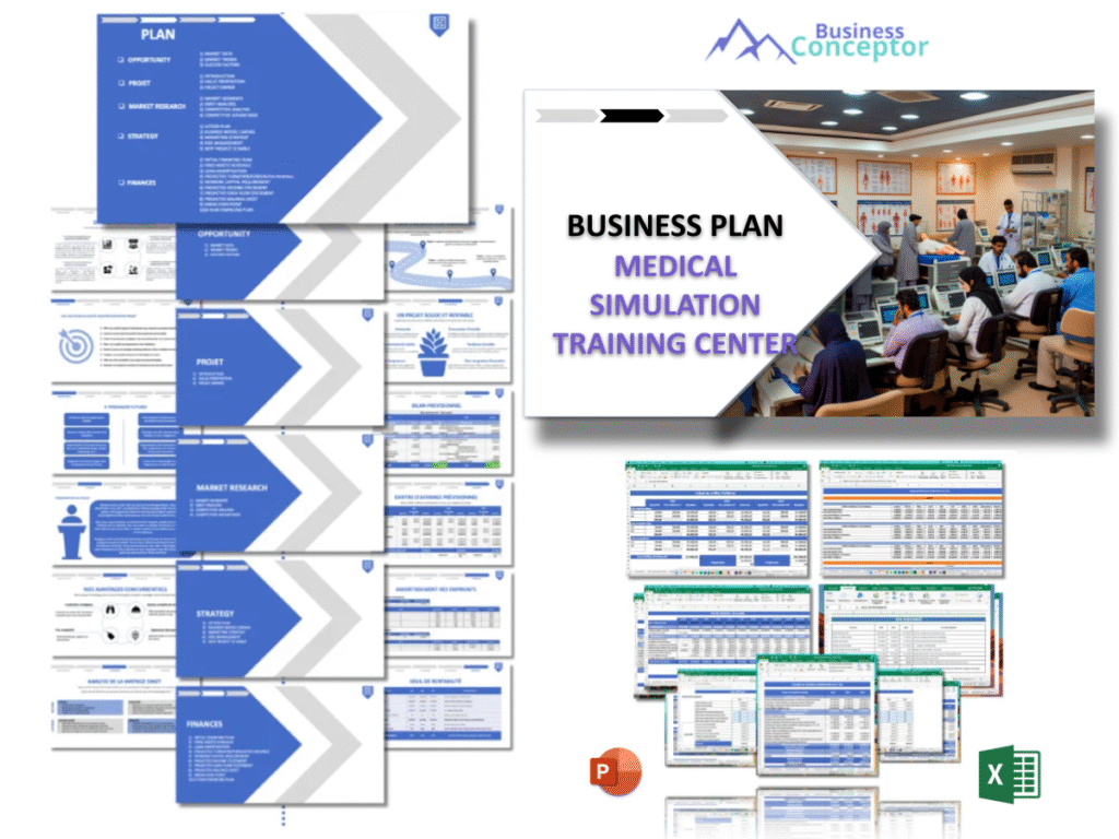 Cover Business plan for Medical Simulation Training Center
