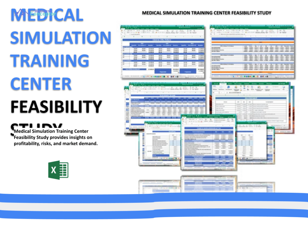 Cover FEASIBILITY STUDY for Medical Simulation Training Center