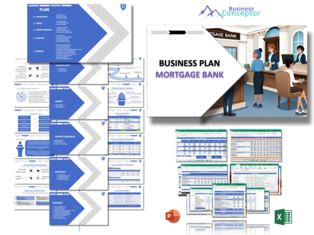 Cover Business plan for Mortgage Bank