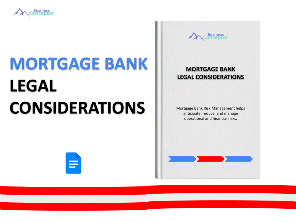 Cover LEGAL CONSIDERATIONS for Mortgage Bank