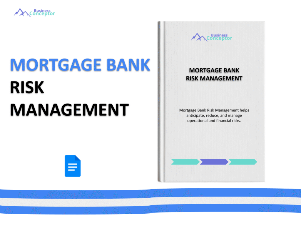 Cover RISK MANAGEMENT for Mortgage Bank