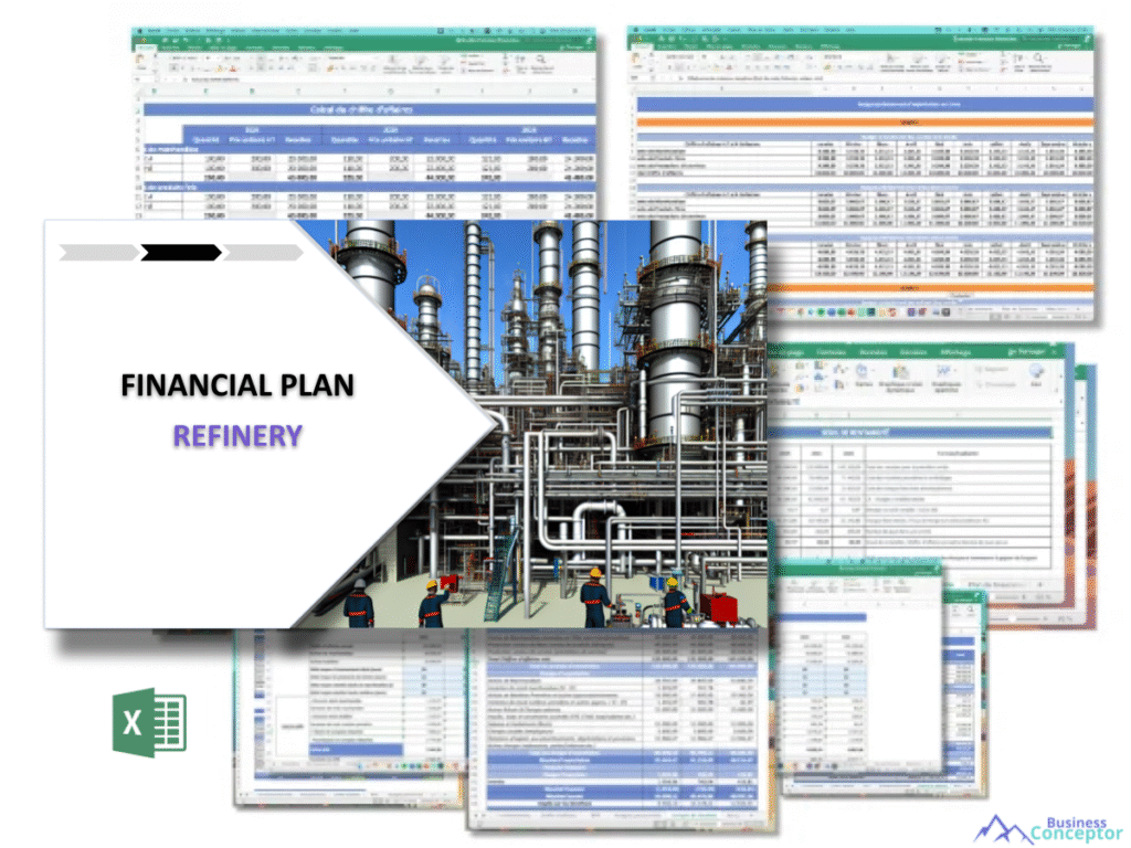 Cover Financial plan for Refinery