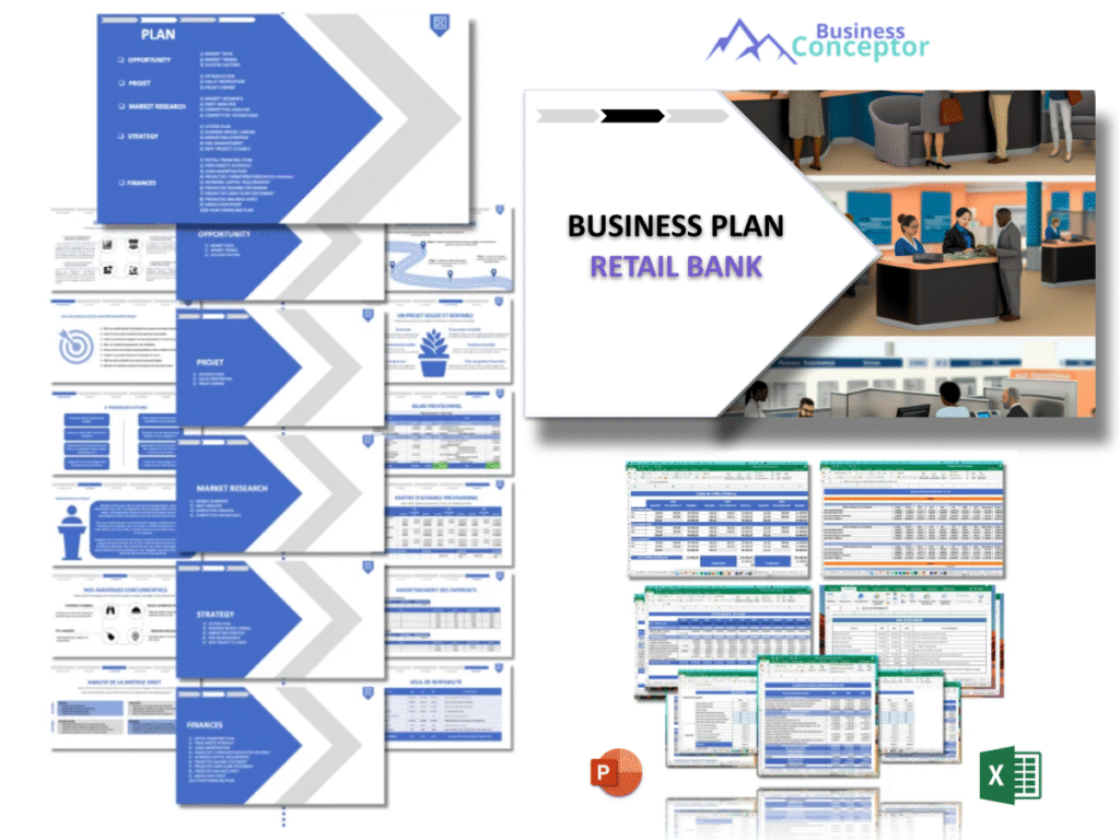 Cover Business plan for Retail Bank
