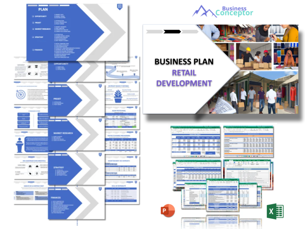 Cover Business plan for Retail Development
