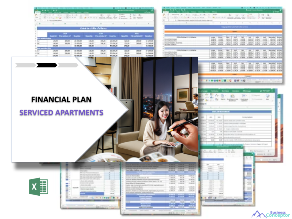 Cover Financial plan for Serviced Apartments