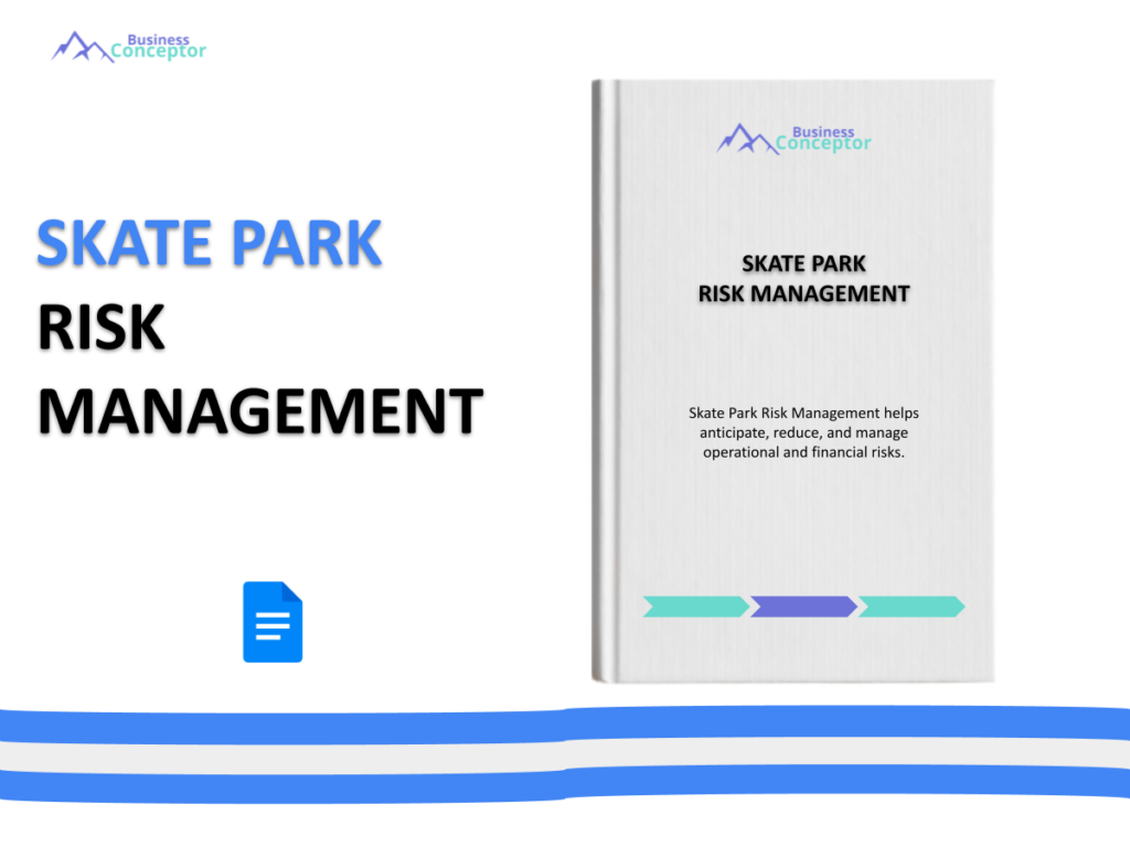 Cover RISK MANAGEMENT for Skate Park