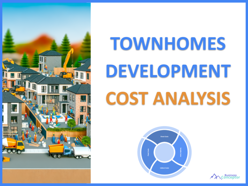 Cover COST ANALYSIS for Townhomes Development