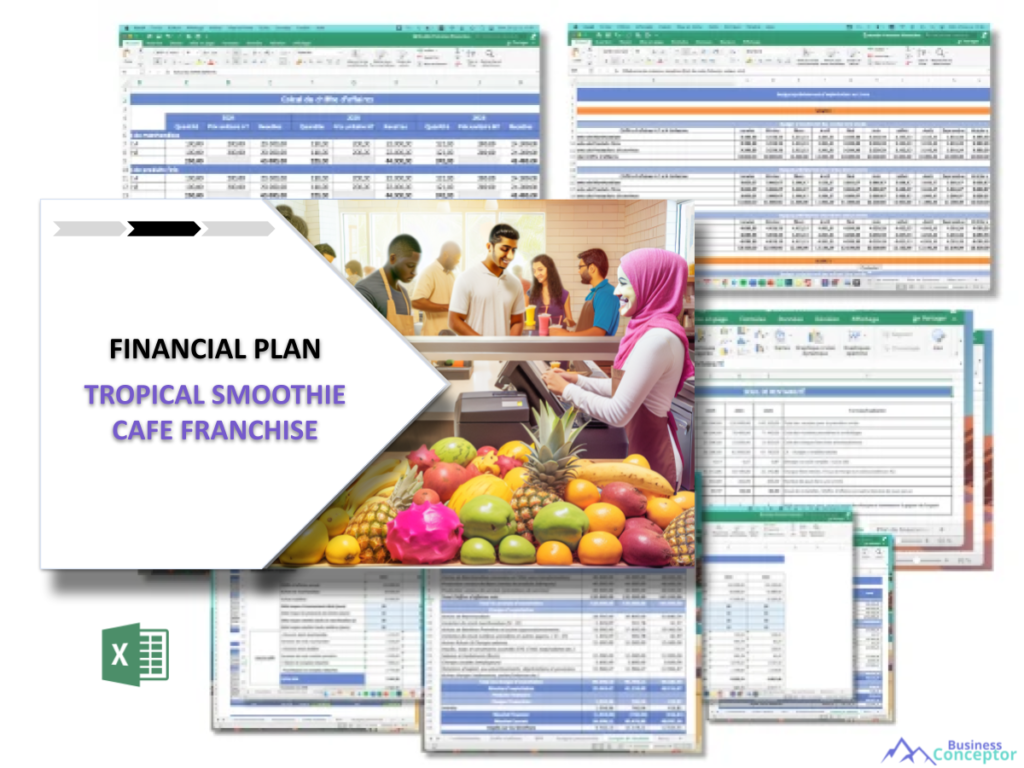 Cover Financial plan for Tropical Smoothie Cafe Franchise