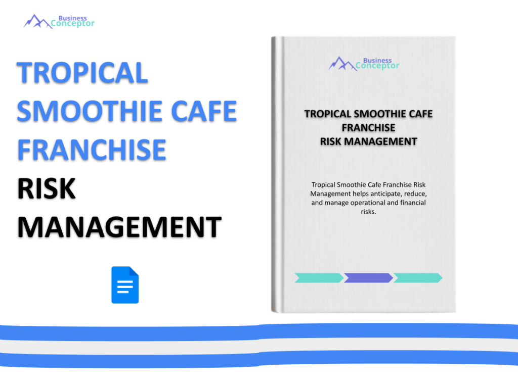 Cover RISK MANAGEMENT for Tropical Smoothie Cafe Franchise
