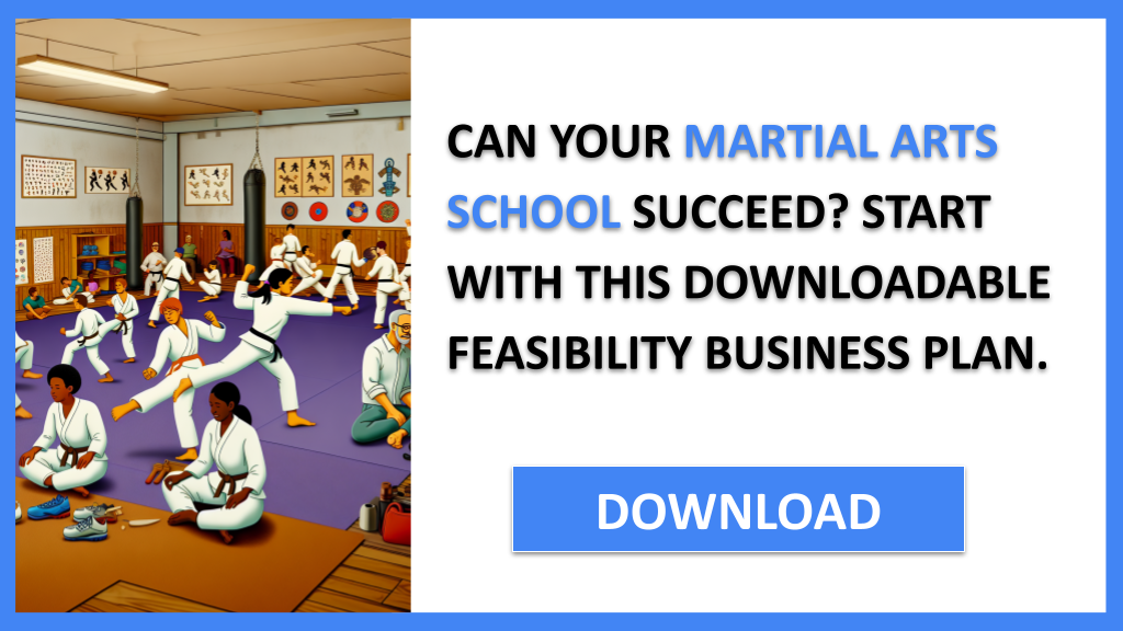 Martial Arts School Feasibility Study FOR MARTIAL ARTS SCHOOL-4
