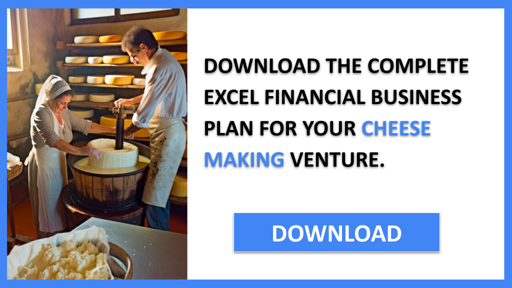 Cheese Making Financial Plan FOR CHEESE MAKING-5