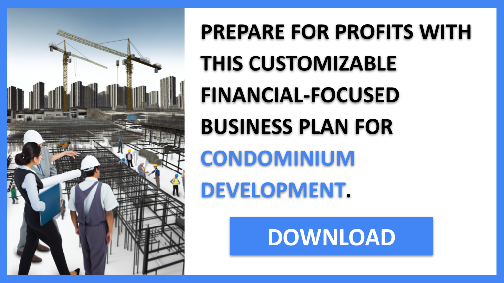 Condominium Development Financial Plan FOR CONDOMINIUM DEVELOPMENT-6