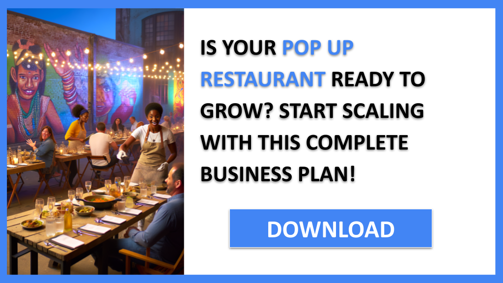 Pop Up Restaurant Growth Strategy FOR POP UP RESTAURANT-4