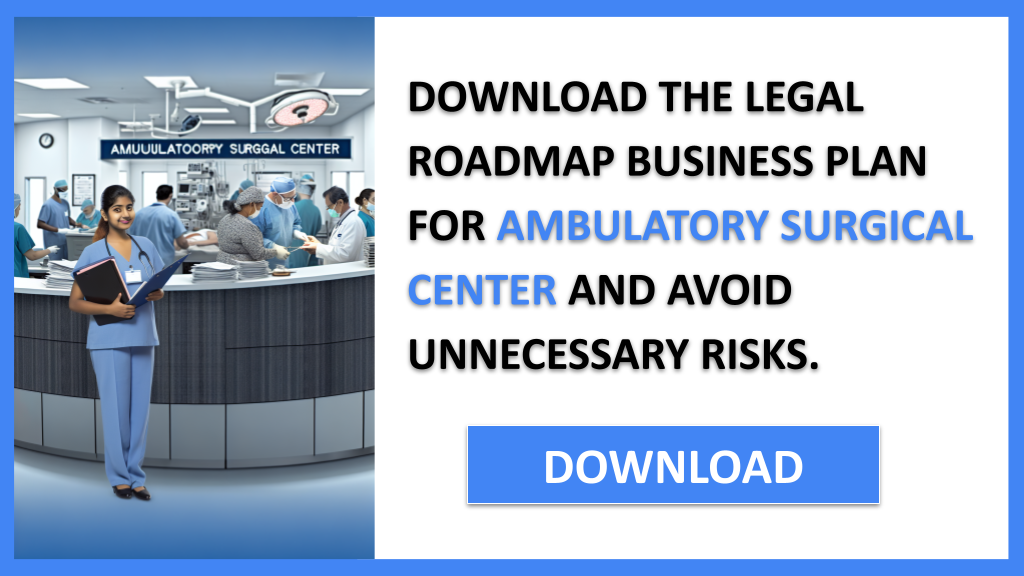 Ambulatory Surgical Center Legal Considerations FOR AMBULATORY SURGICAL CENTER-5