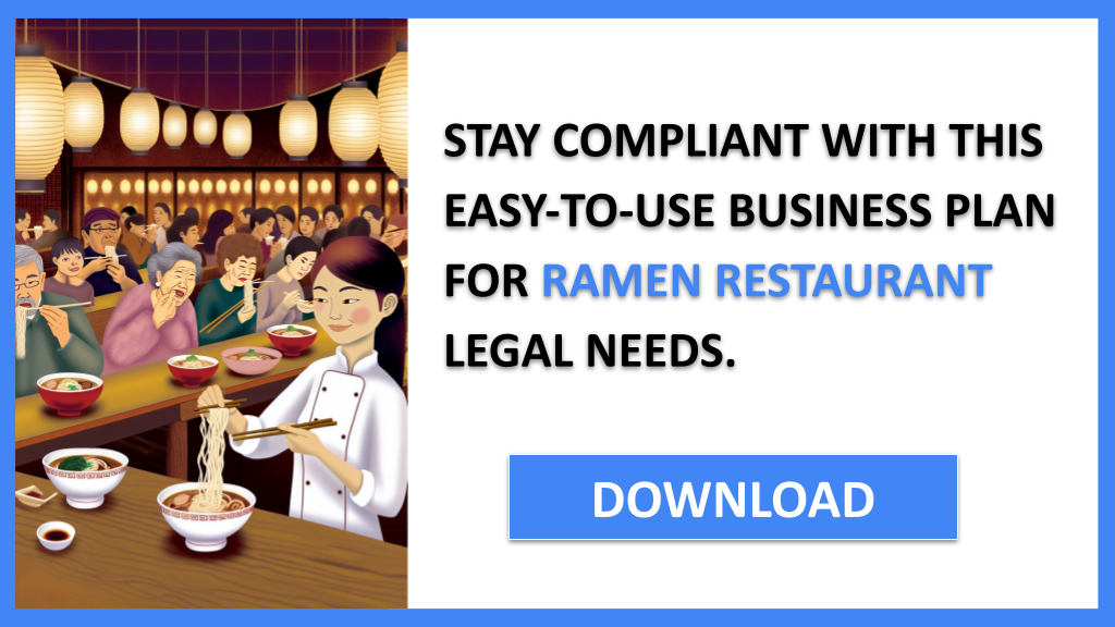 Ramen Restaurant Legal Considerations FOR RAMEN RESTAURANT-6