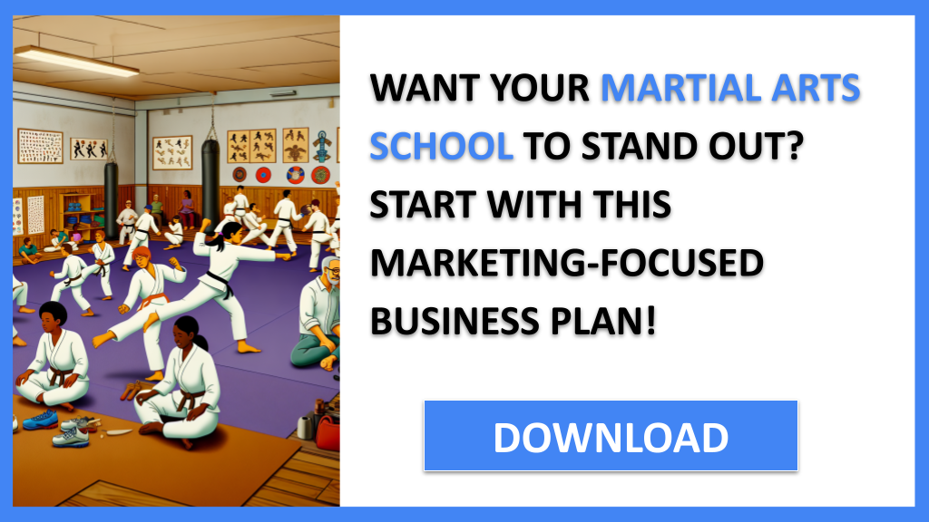 Martial Arts School Marketing Plan FOR MARTIAL ARTS SCHOOL-4