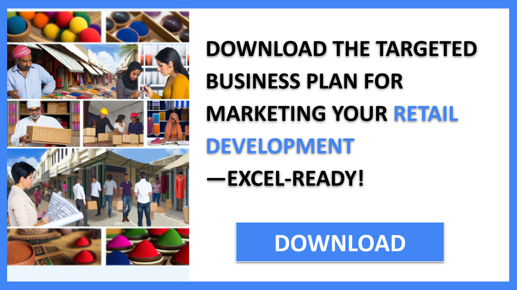 Retail Development Marketing Plan FOR RETAIL DEVELOPMENT-5
