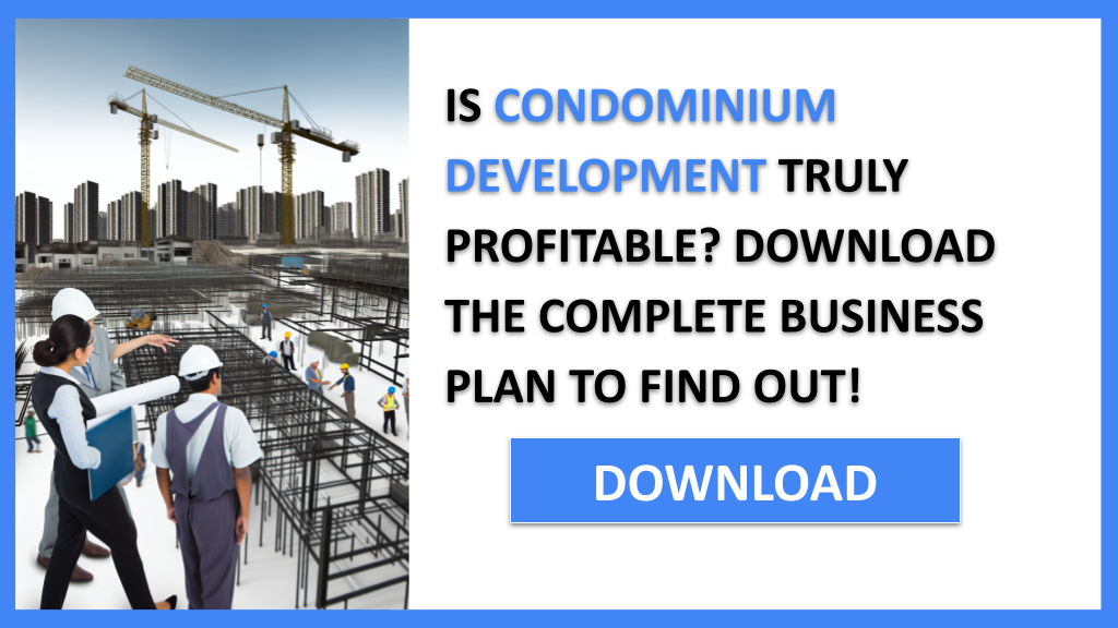 Condominium Development Profitability FOR CONDOMINIUM DEVELOPMENT-4