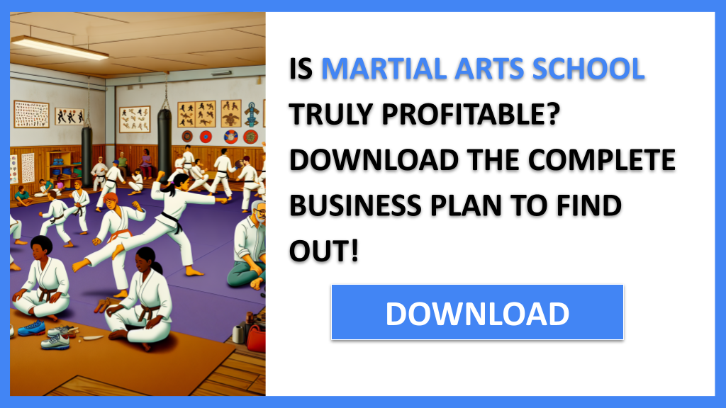 Martial Arts School Profitability FOR MARTIAL ARTS SCHOOL-4