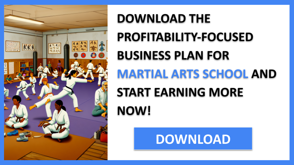 Martial Arts School Profitability FOR MARTIAL ARTS SCHOOL-6