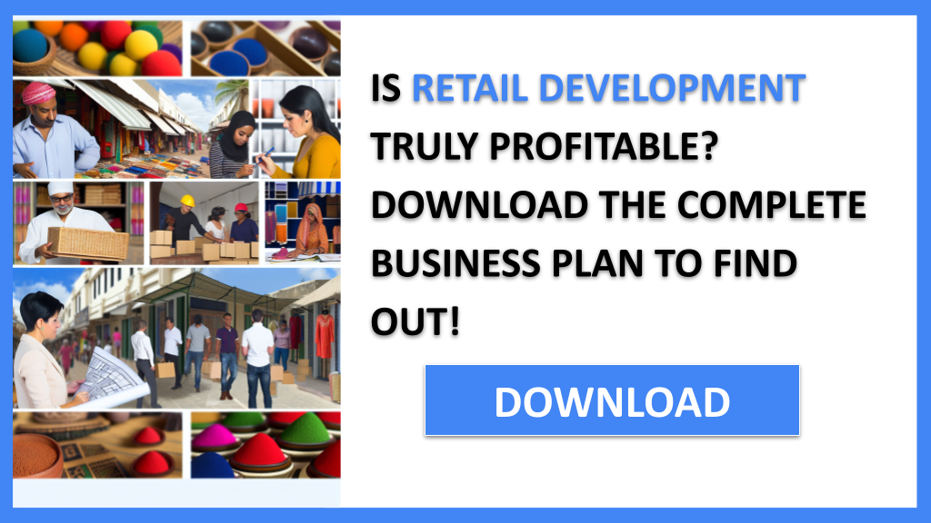 Retail Development Profitability FOR RETAIL DEVELOPMENT-4