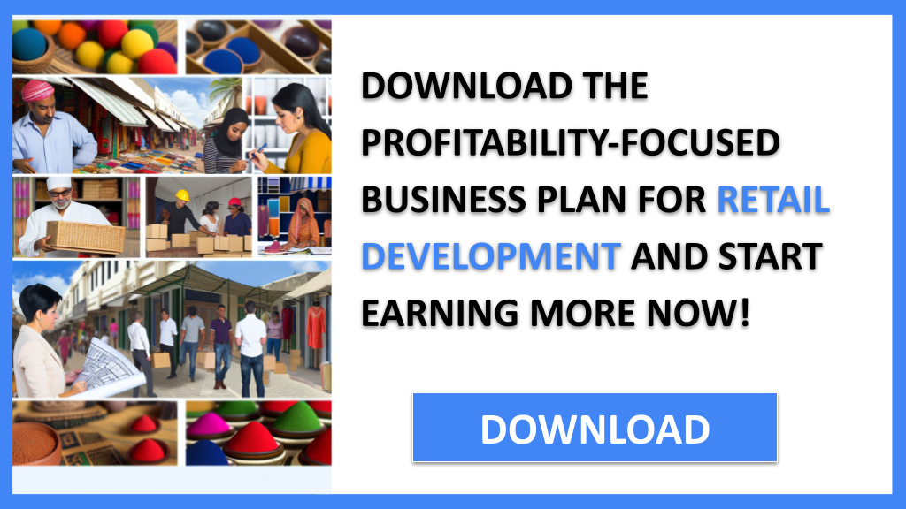 Retail Development Profitability FOR RETAIL DEVELOPMENT-6