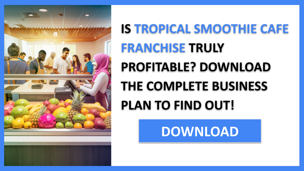 Tropical Smoothie Cafe Franchise Profitability FOR TROPICAL SMOOTHIE CAFE FRANCHISE-4