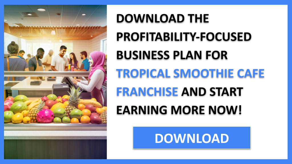 Tropical Smoothie Cafe Franchise Profitability FOR TROPICAL SMOOTHIE CAFE FRANCHISE-6