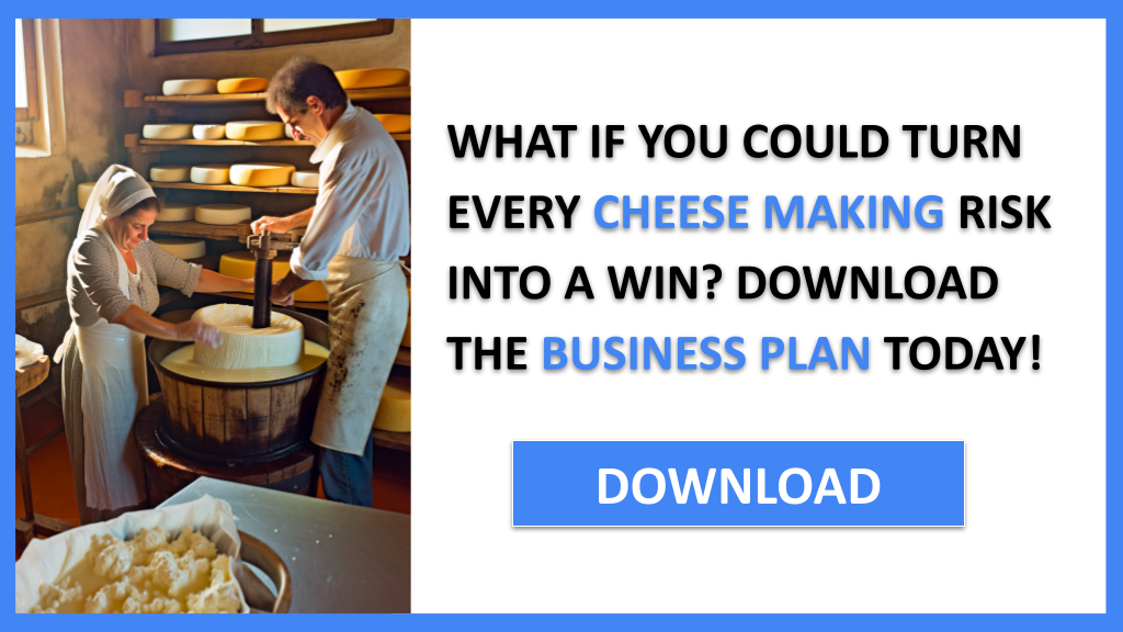 CHEESE MAKING and SWOT for Cheese Making 1CTA