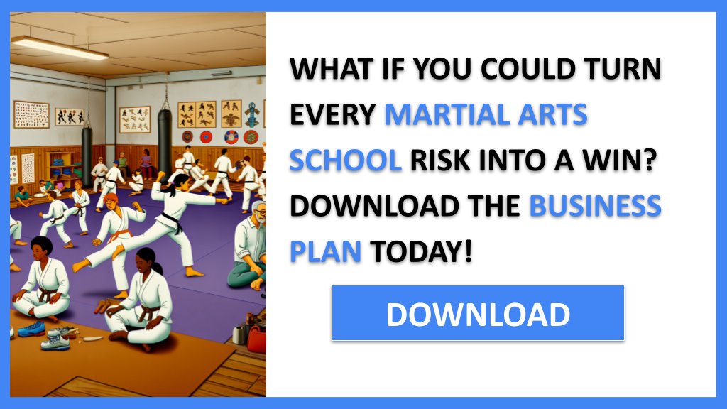 MARTIAL ARTS SCHOOL and SWOT for Martial Arts School 1CTA