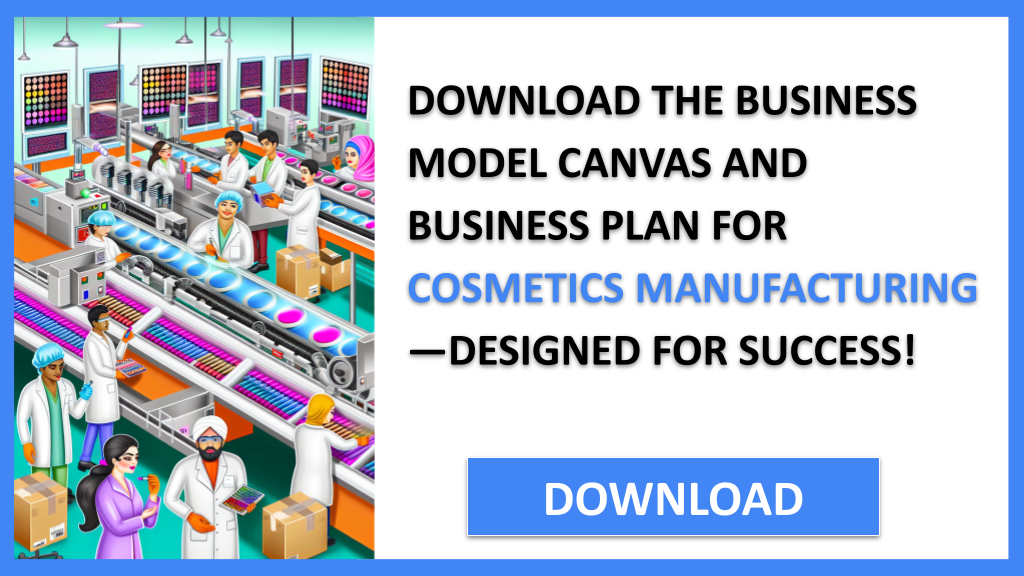 Cosmetics Manufacturing Business Model Canvas FOR COSMETICS MANUFACTURING-5