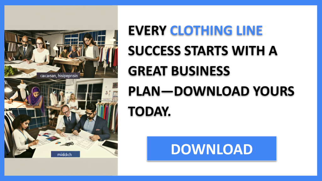 Clothing Line Business Plan FOR CLOTHING LINE-4