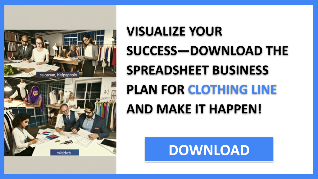 Clothing Line Business Plan FOR CLOTHING LINE-6