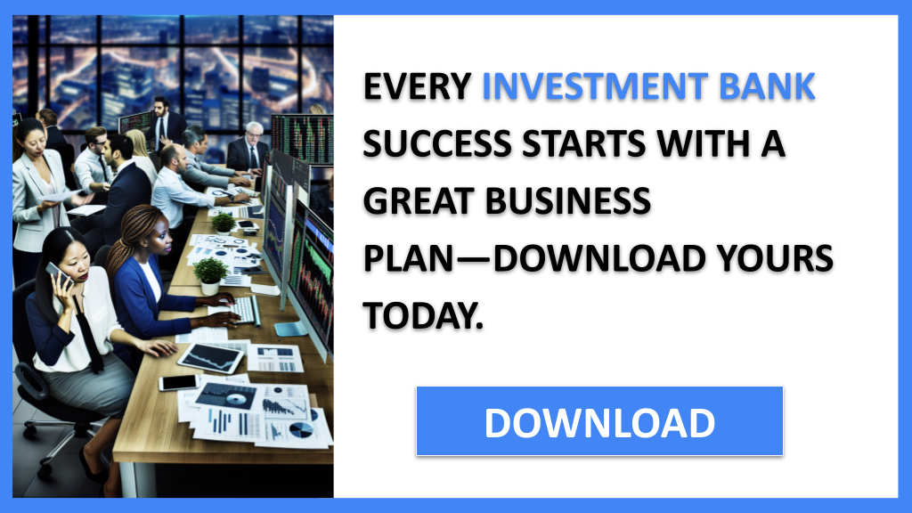 Investment Bank Business Plan FOR INVESTMENT BANK-4