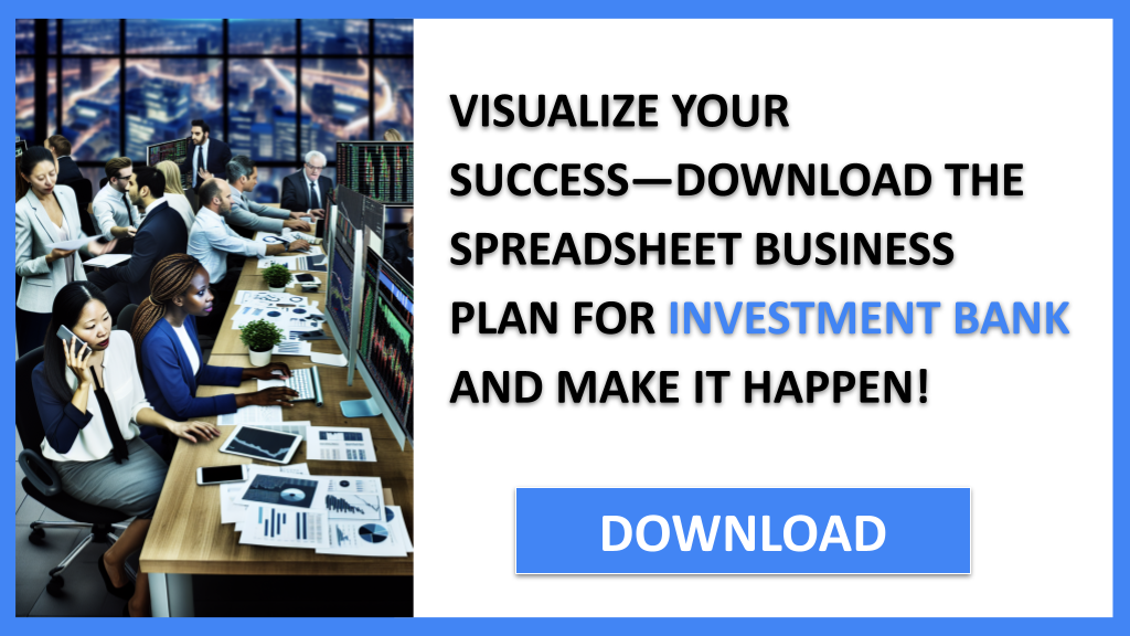 Investment Bank Business Plan FOR INVESTMENT BANK-6