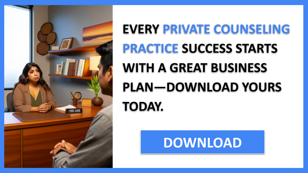 Private Counseling Practice Business Plan FOR PRIVATE COUNSELING PRACTICE-4