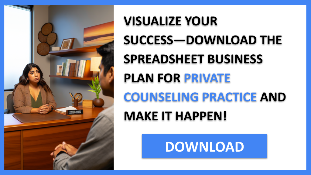 Private Counseling Practice Business Plan FOR PRIVATE COUNSELING PRACTICE-6