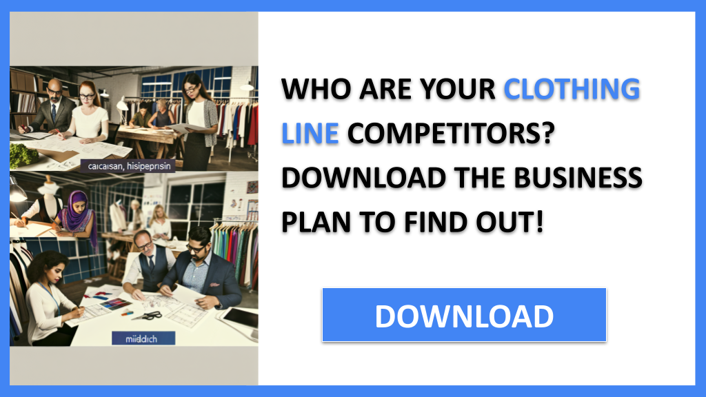 Clothing Line Competition Study FOR CLOTHING LINE-4