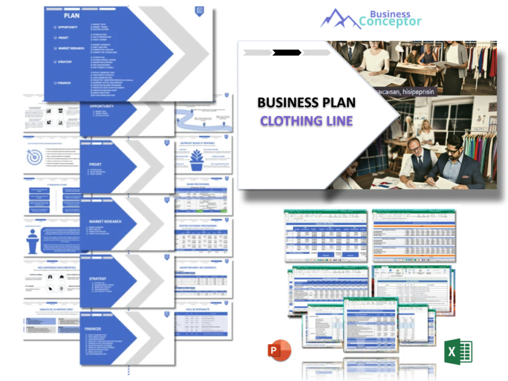 Cover Business plan for Clothing Line